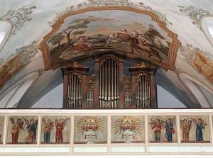 Orgel der Filialkirche St. Margareta in Ellmosen (Stadtkirche Bad Aibling)