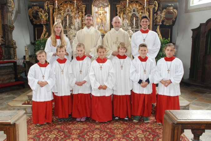 Ministrantenaufnahme