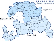 Übersicht Seelsorgeregionen und Dekanate