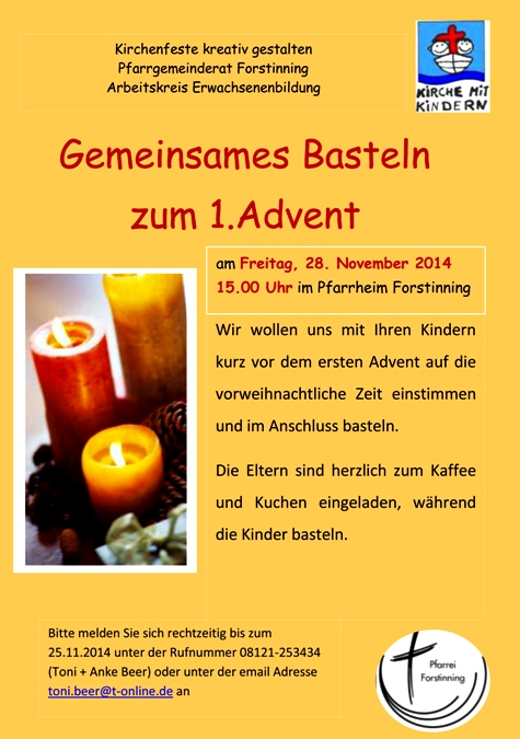 Adventsbasteln