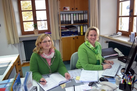 Frau Achner und Frau Funk