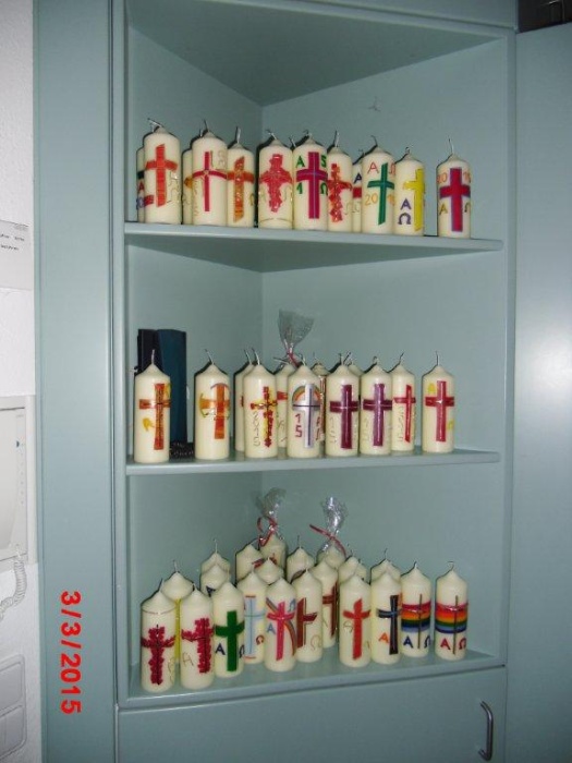 Kerzenverkauf
