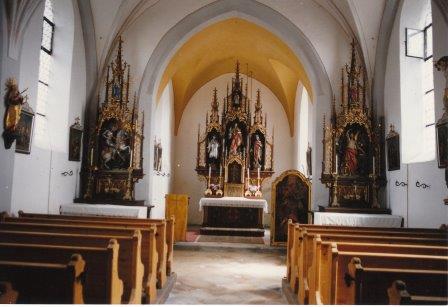 Kirche Steinbach inne