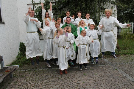 Ministrantenfoto Kastenau 2015