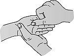 Hand-Salbung