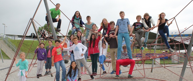 Gruppenfoto Miniausflug