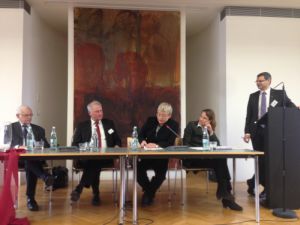 Prof. Wenz, Prof Neuner, Prof. Rahner, Prof. Tietz