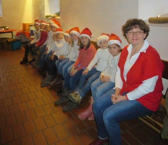 Singglöckchen bei der Senioren-Adventfeier 2014