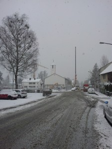 Baustelle Kran