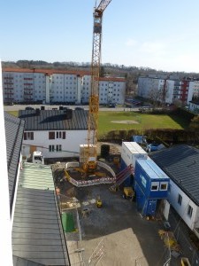 Baustelle Turmansicht