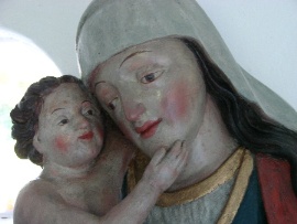 Maria mit Kind, Kapelle bei Steinerskirchen