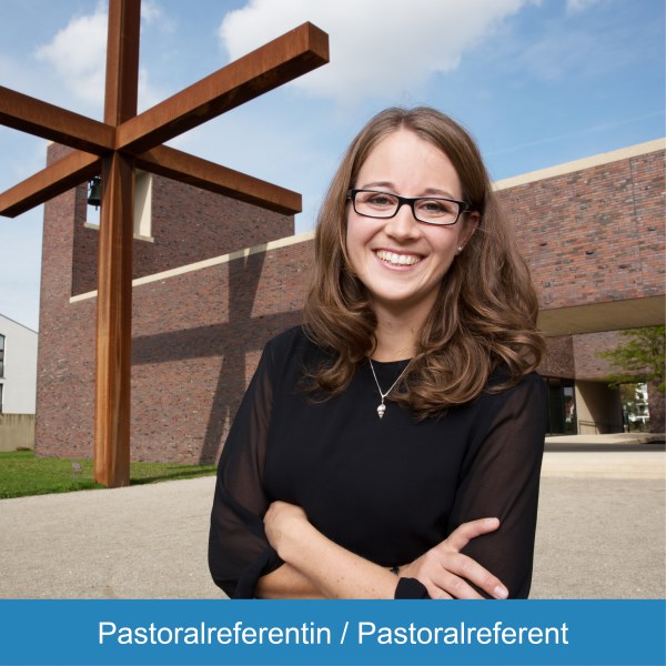Quadrat Pastoralreferentin beschriftet