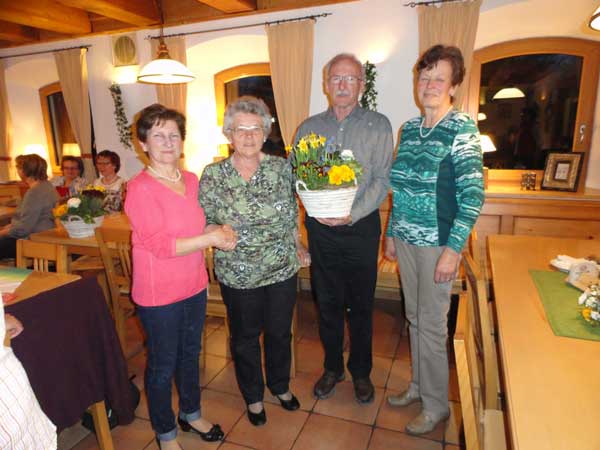 Ehrung für 25 Jahre KLB-Mitgliedschaft