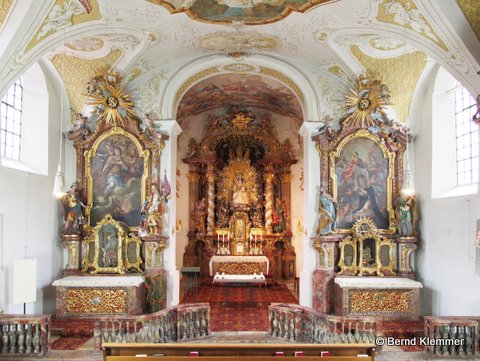 Klosterkirche Altenhohenau - Innenraum