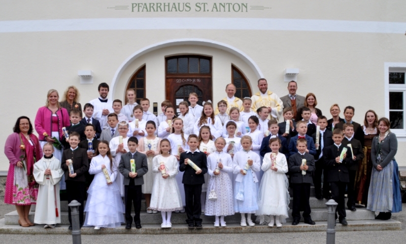 Erstkommunion in St. Anton