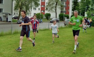 Lauf Zweikampf