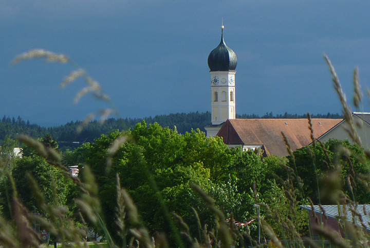 Grafing, Gewitterstimmung
