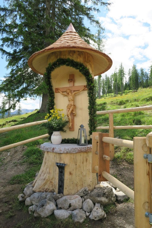 Weihe Almkreuz Stubenalm