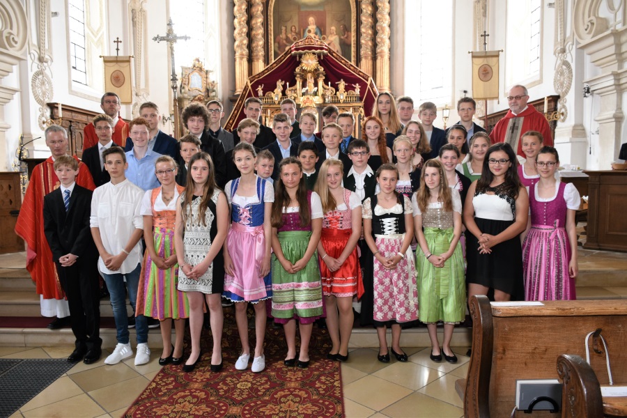 Gruppenfoto Firmung 2016