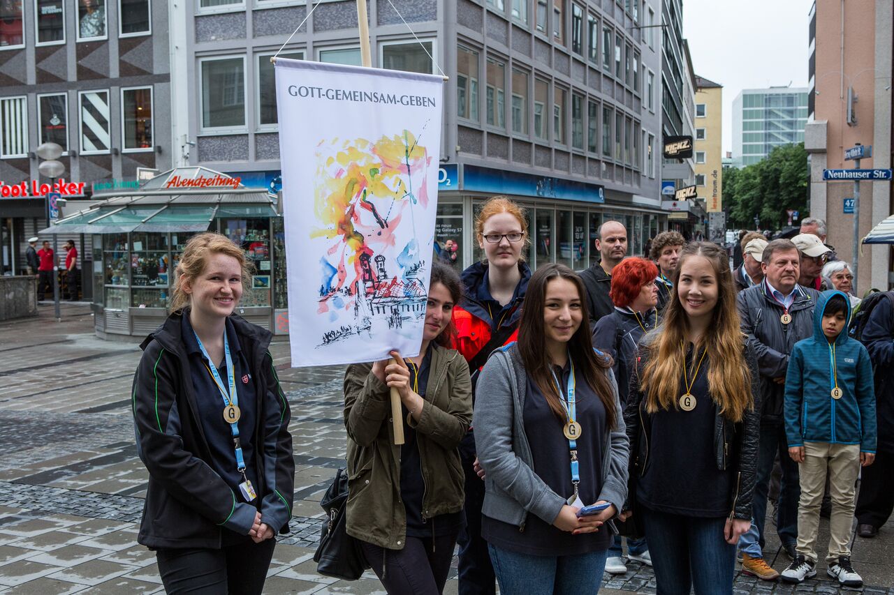 Erkennungszeichen für die Wallfahrer