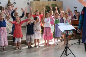 Bewegung Singgruppe