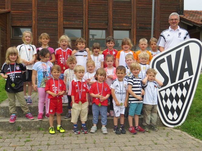 Besuch beim SV Anzing am 8. Juni 2016