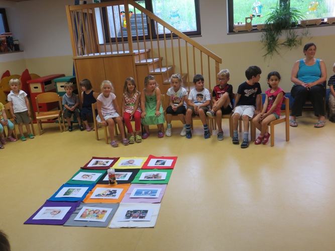 Verabschiedung Vorschulkinder am 27. Juli 2016
