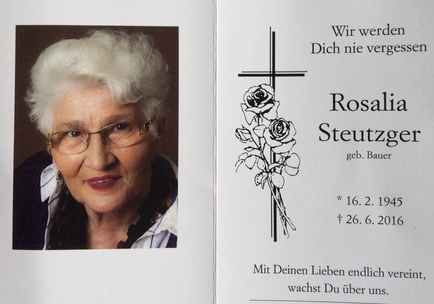 Foto Rosi Steutzger