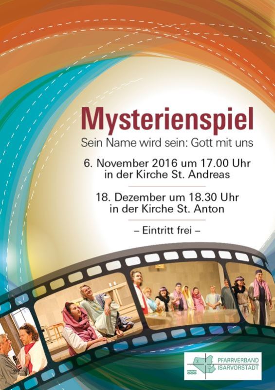 Plakat Mysterien-Spiel 2016