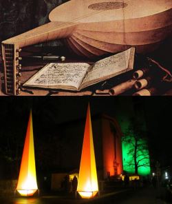 Kombibild Laute und Foto Andreasmarkt