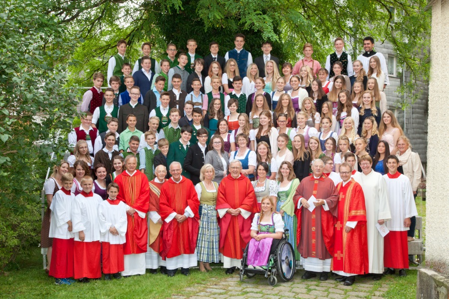 Gruppe Firmung Zeitung