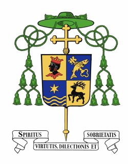 Wappen von Weihbischof Rupert Graf zu Stolberg