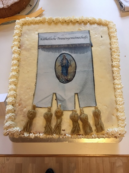 Motivtorte-Fahnenweihe