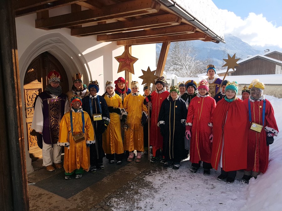 Gruppenbild Sternsinger Wallgau