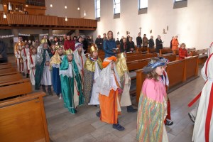 Sternsinger Einzug