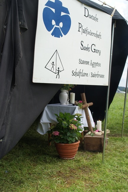 Pfadfinder Schild Juni 2013