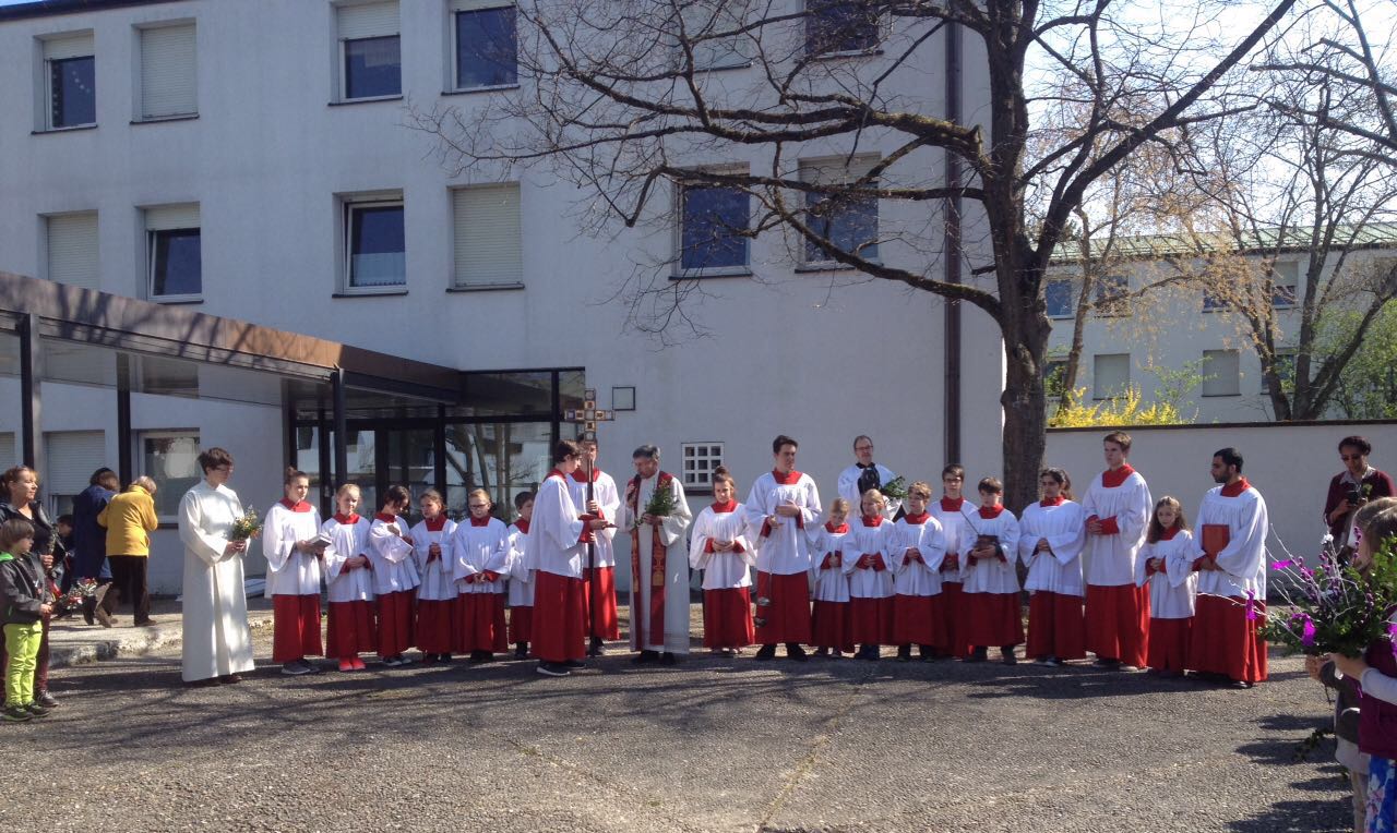 Minis am Palmsonntag