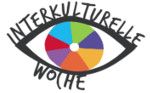 Logo Interkulturelle Woche Auge mit bunter Iris