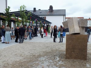 Innenhof Leute
