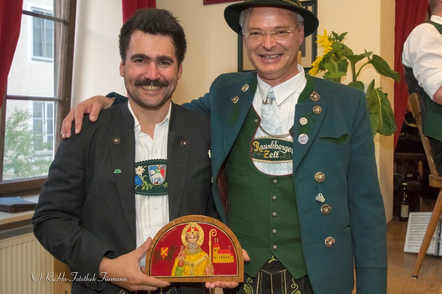 Pfr. Martin Klein und Pfarrvikar Korbinian Wirzberger