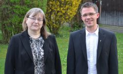 Josef Steindlmüller und Marianne Schwojer