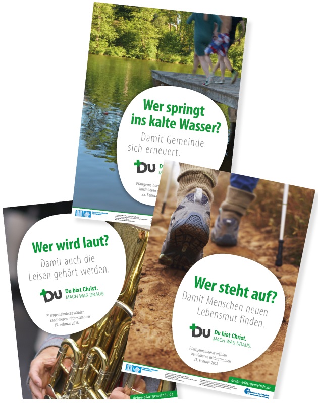 PGR-Wahl 2018: Plakate