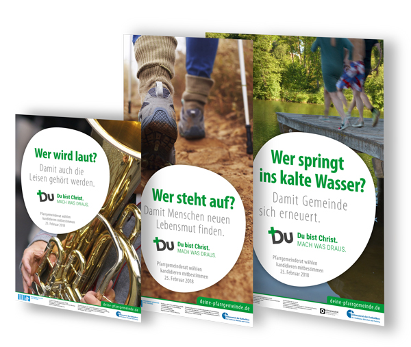 Plakate PGR-Wahl