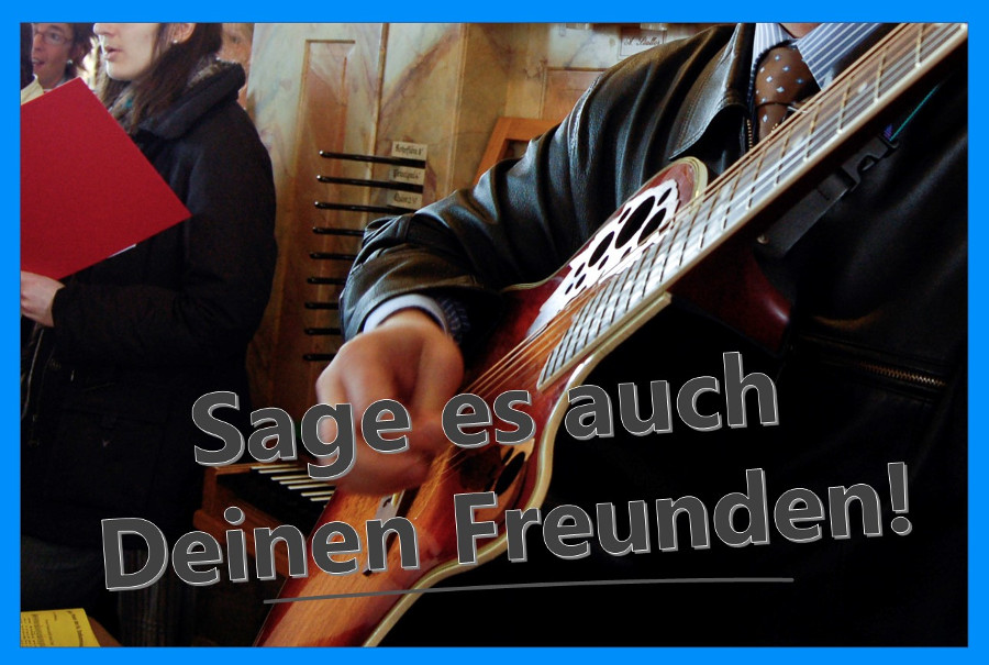 Sag es auch Deinen Freunden