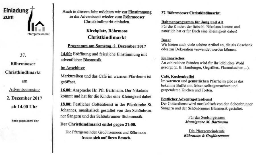 Einladung