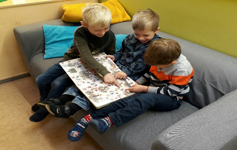 Neue Lesesofas Kiga
