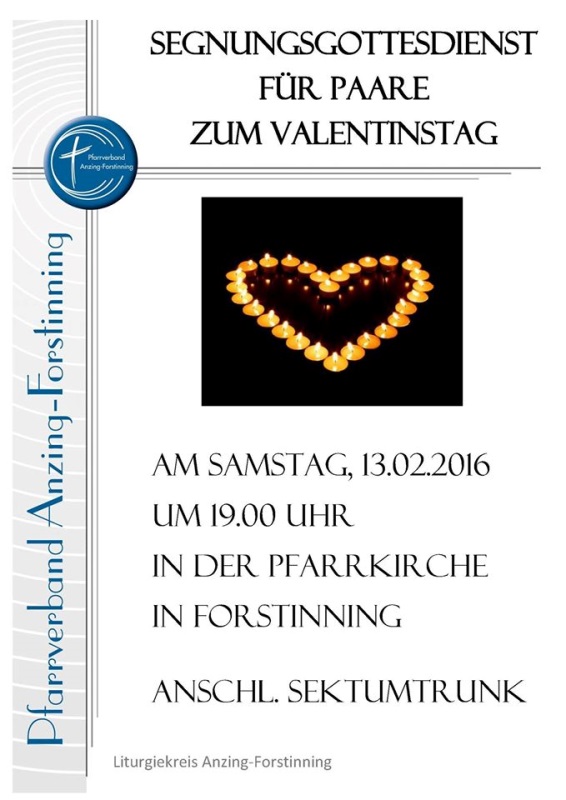 Valentinsgottesdienst am 13.02.2016