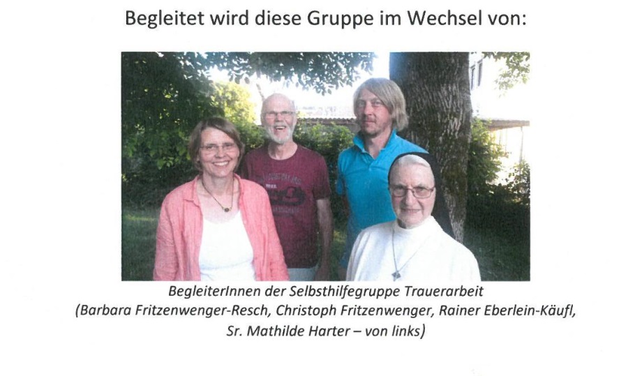 Trauerarbeit-Selbsthilfegruppe