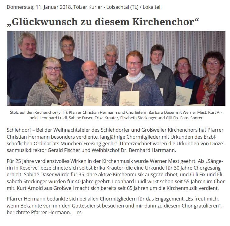 Kirchenchor
