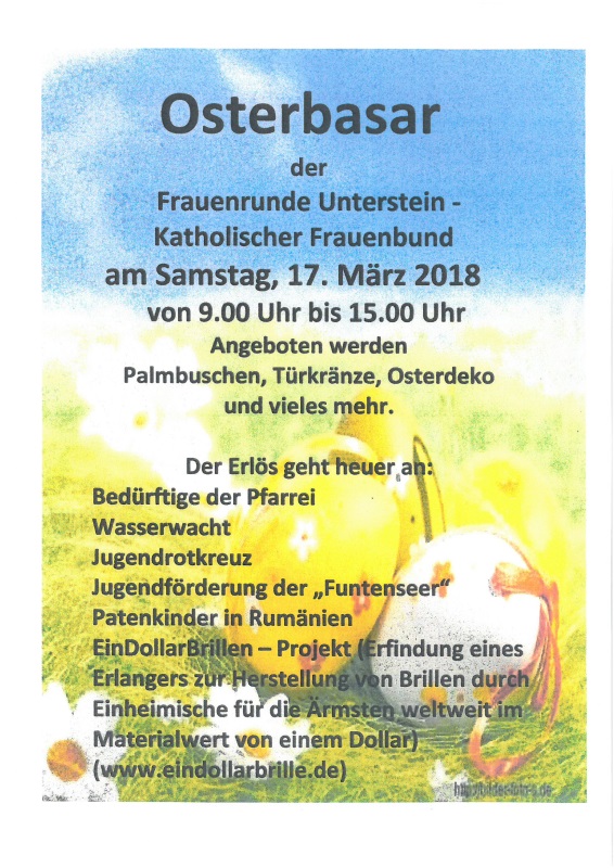 Osterbasar 2018